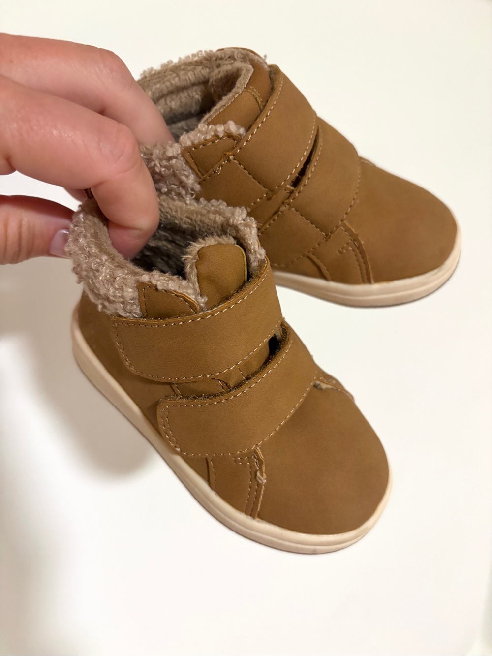 H&M | Toddler | Cozy High-Top Booties | 2.5-3.5